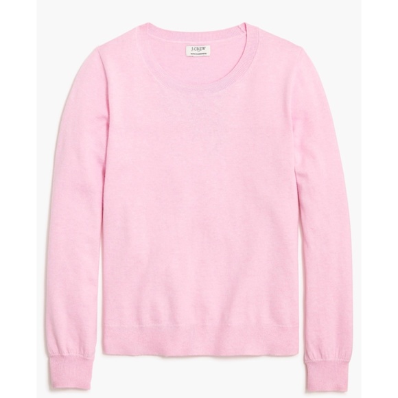 New J.Crew Cotton-blend puff-sleeve sweater - Picture 2 of 3